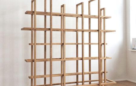 Frames minimalist bookshelf