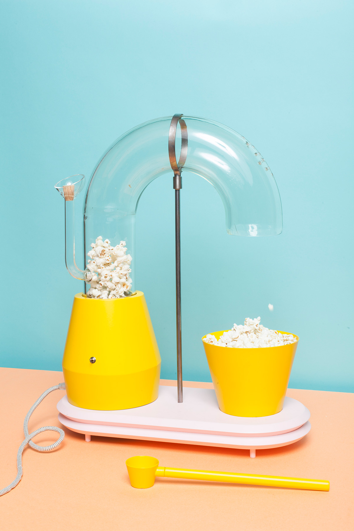 Modern popcorn machine