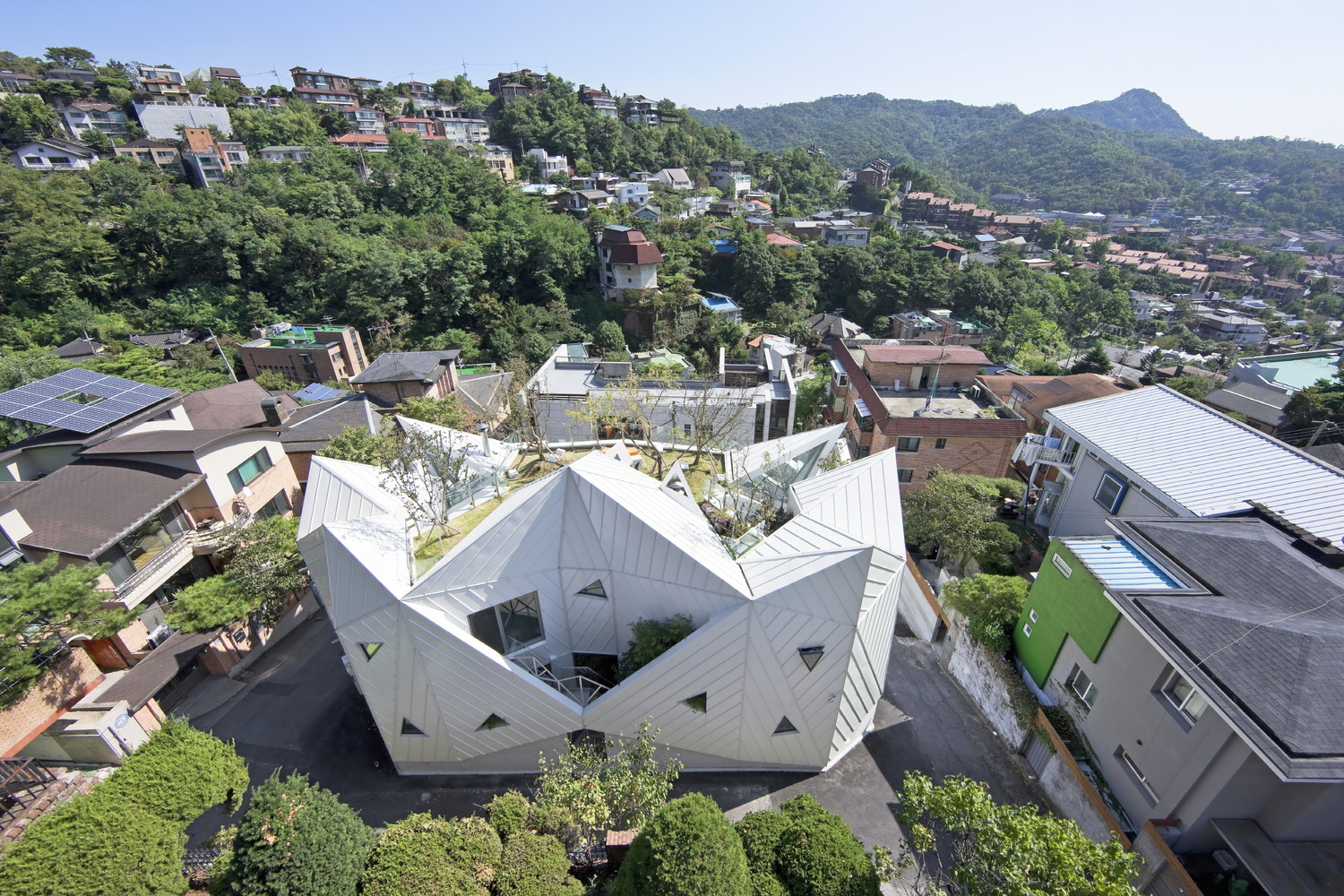 Blooming House unfolds like a flower