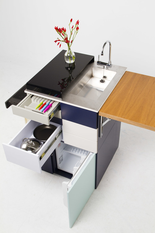 compact modern kitchen