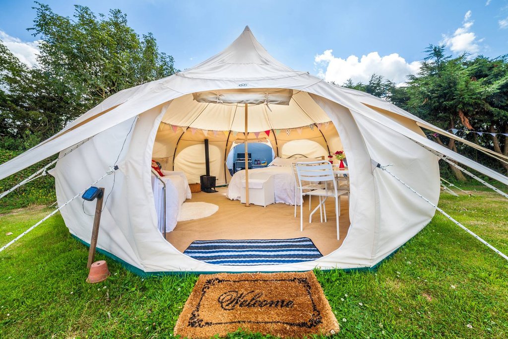 Compact Tents for Glamping
