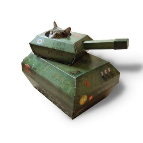 cat playhouse tank