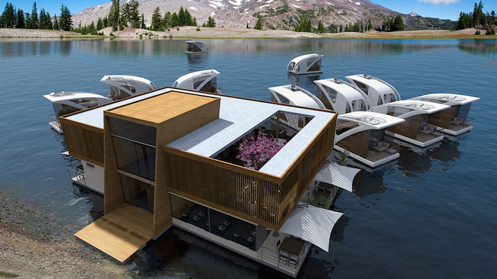 Floating Hotel: Catamaran Guest Rooms Can Roam Solo
