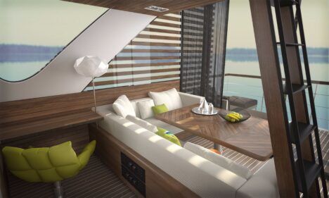 catamaran apartment interior