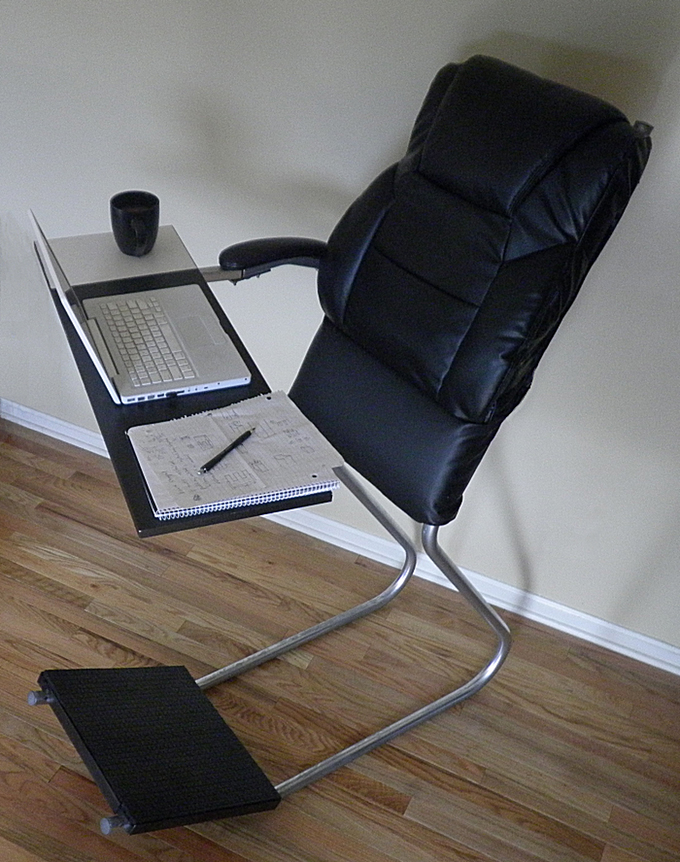 Leaning Is The New Standing Clever Chair Takes The Pressure Off