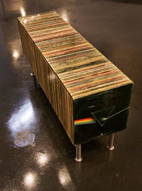 vinyl coffee table