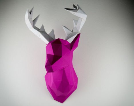 Papertrophy Pink Deer