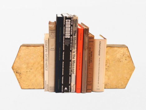 Brass Bookends by Commune Design in L.A.