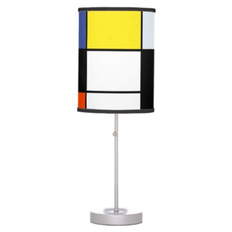 Piet Mondrian Table Lamp
