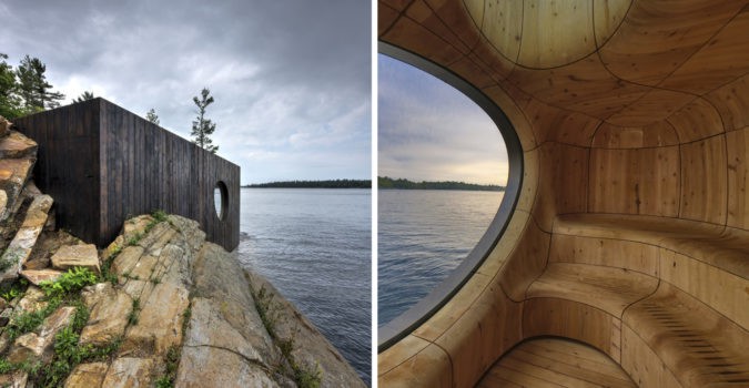 The Grotto Sauna by Partisans