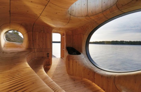The Grotto Sauna by Partisans