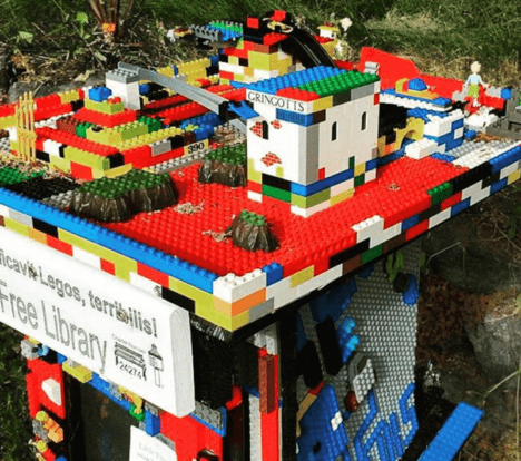 little free library legos