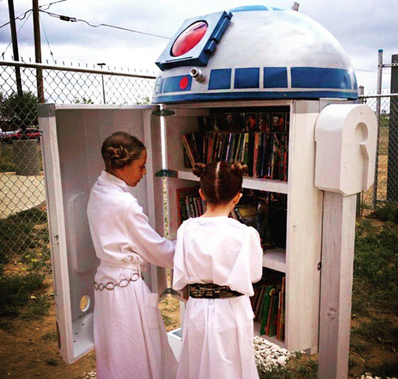 star wars little free library