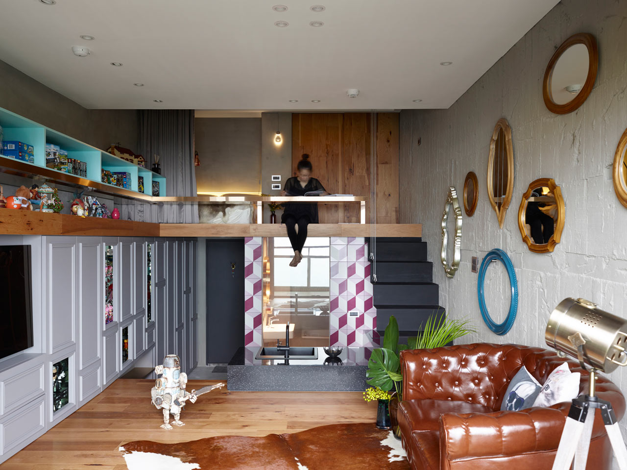 Toy House: Tiny Taipei Apartment Customized for a Collector