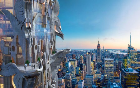 The so-called Khaleesi skyscraper, proposed for NYC