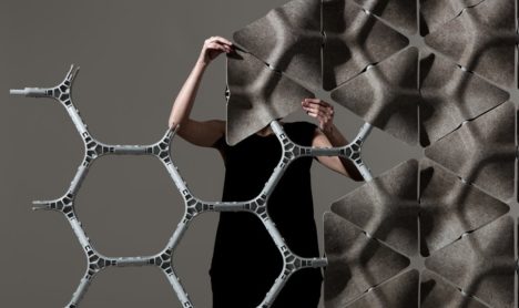 Scale by design agency Layer: a sculptural acoustic system