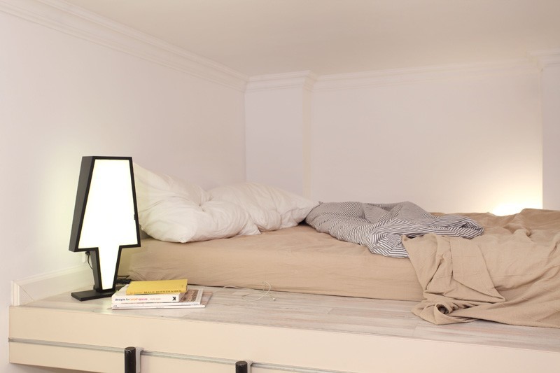 Hanczar tiny apartment flat lamp