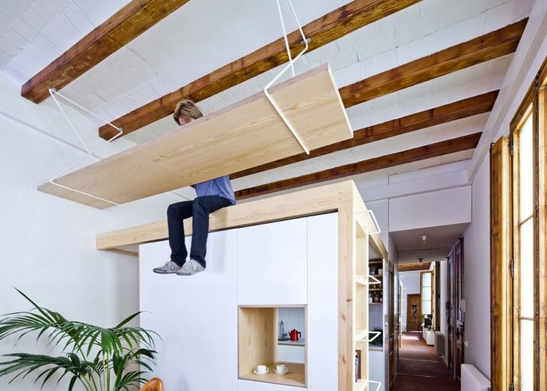 Suspended Dining Table: A Wacky Way to Save Space | Designs & Ideas on ...