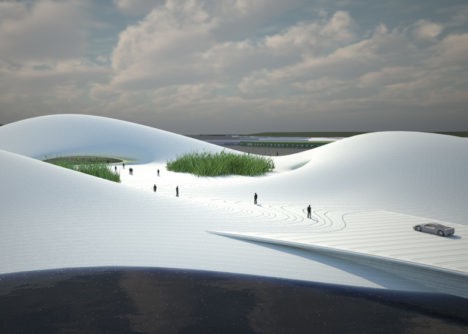 Pingtan Art Museum will sit on an artificial island