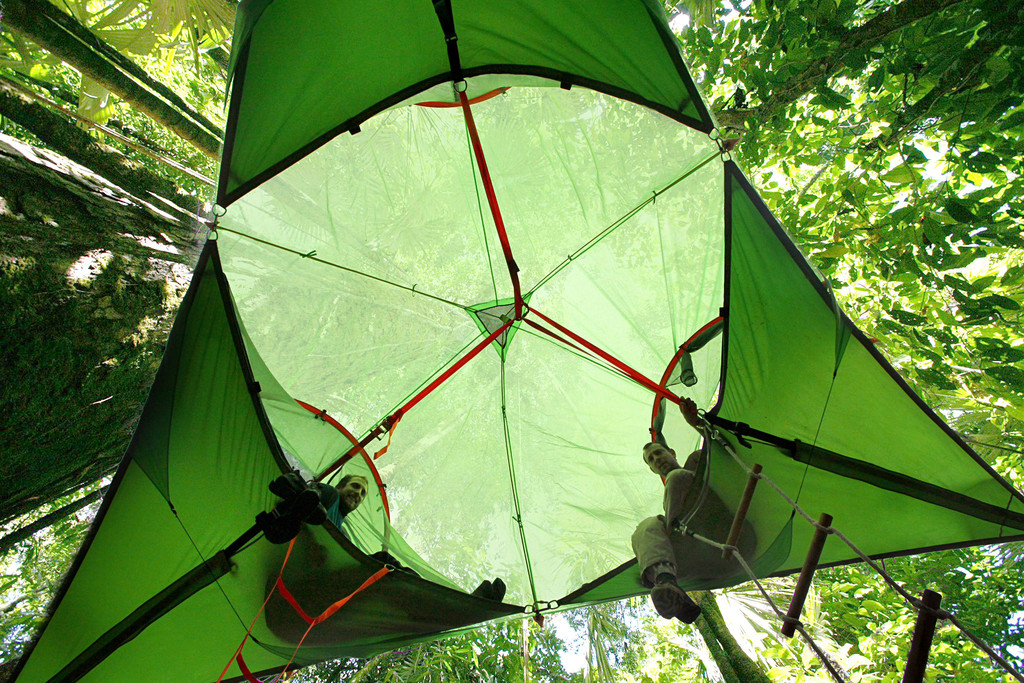 tentsile tree tent from below