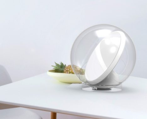 Solenica's solar-powered Lucy Lamp