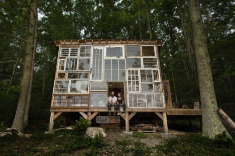 Tiny house dream come true: in this case, a glass house