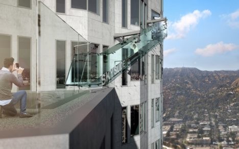 the glass bottom Skyslide coming to LA