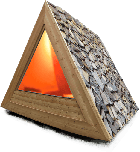 The Lushna Villa Air sauna module