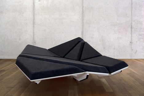 The Cay Lounge is a modular sofa landscape