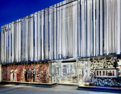 Glass house: Dior on Rodeo Drive
