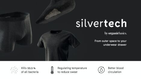 Organic Basics Silvertech odorless underwear