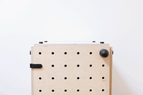 CRISSCROSS Modular Flat-Pack Furniture System