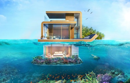 Floating Seahorse Villa in Dubai