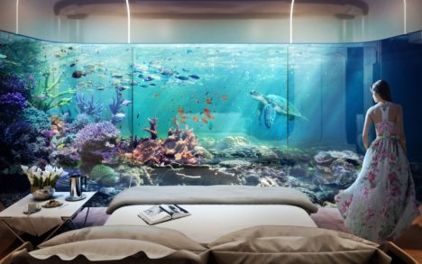 Sleep with the fishes in Dubai