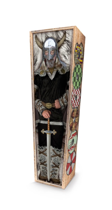 Viking warrior coffin