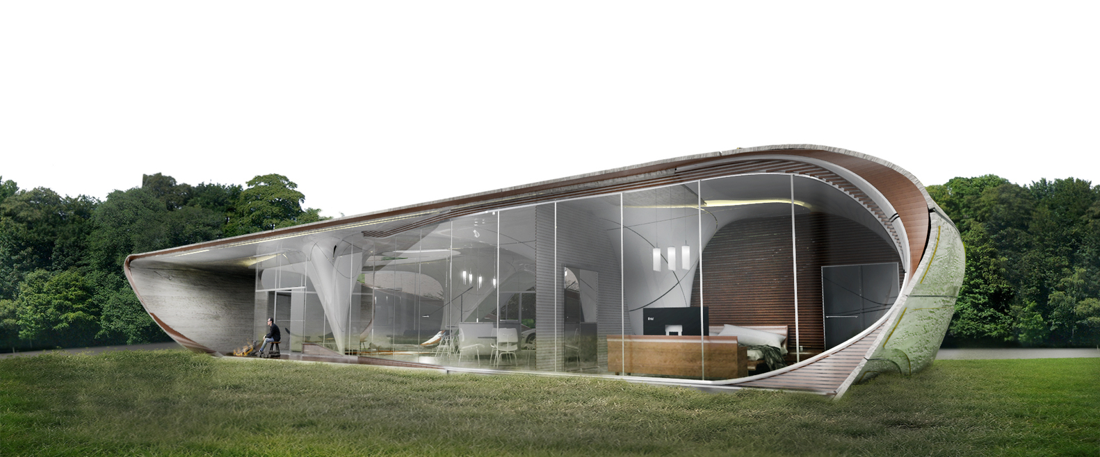 cocoon 3d printed house 1