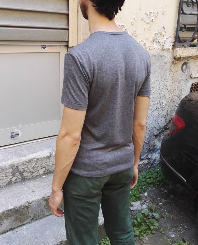 men's morph body-enhancing shirt