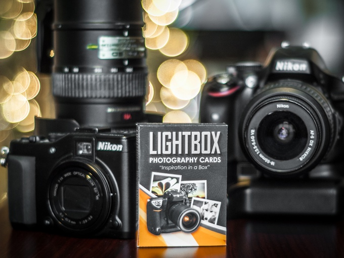 lightbox photography cards