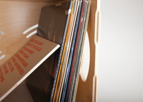 wax stacks vinyl storage