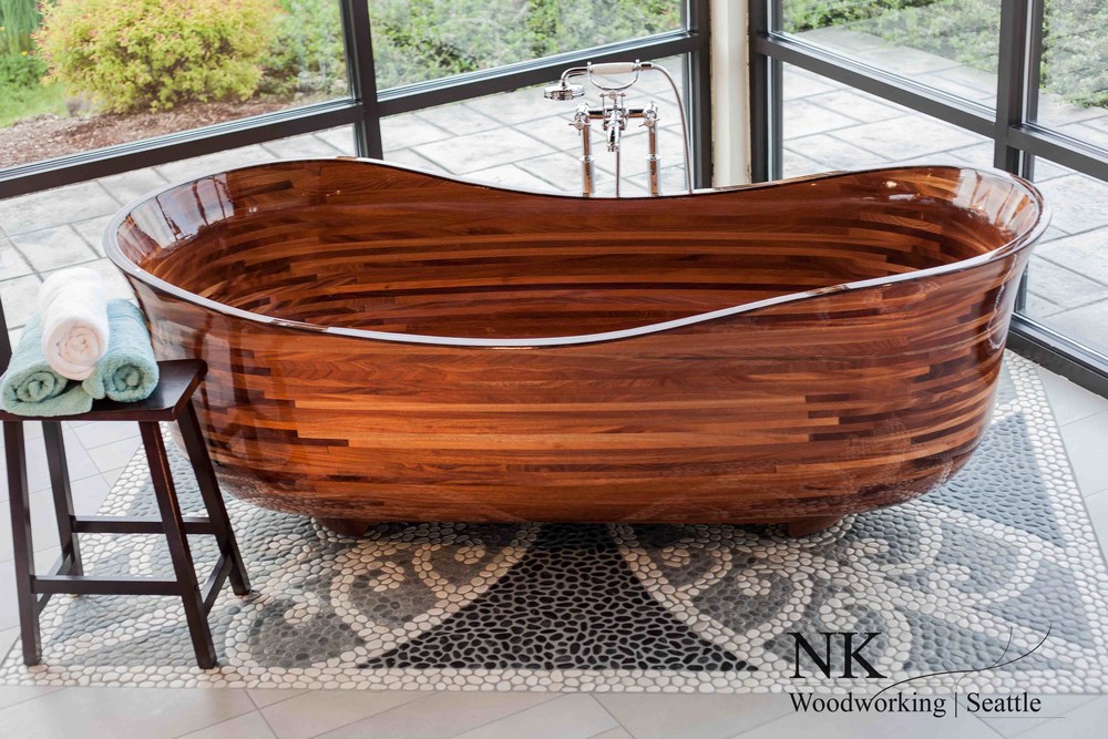 wooden tubs NK Woodworking Designs