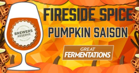Halloween Fireside Spice Pumpkin Saison Extract Home-Brewing Kit