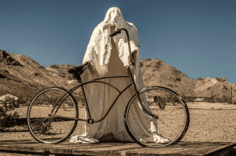 Halloween Ghost Rider at Goldwell Open Air Museum