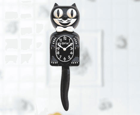 Halloween Kit-Cat Clock