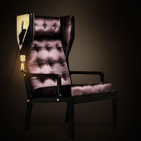 Buster + Punch Wingback-Remix Dark