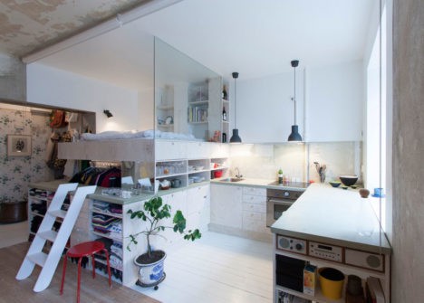 stockholm tiny apartment