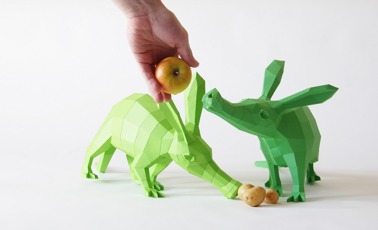 Paperwolf 3D Model kits