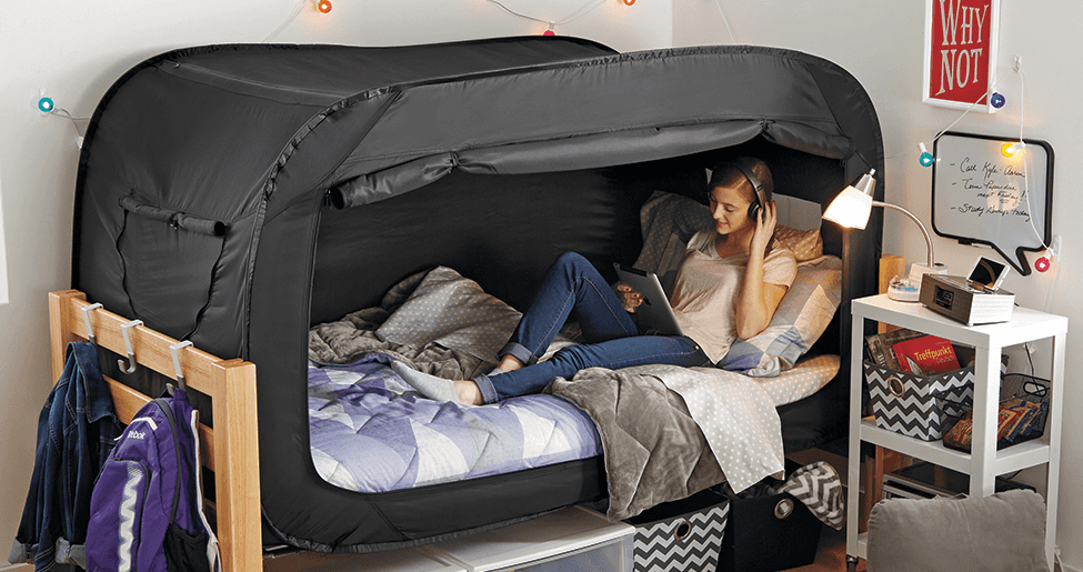 privacy pop tent dorm room Dornob