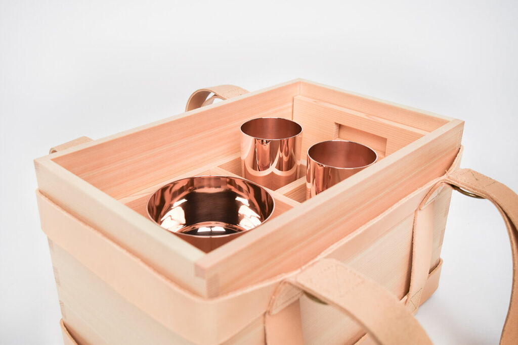 Nomadic Life Kit Japanese style copper cups