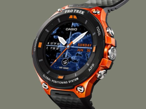 wearable tech casio smart watch