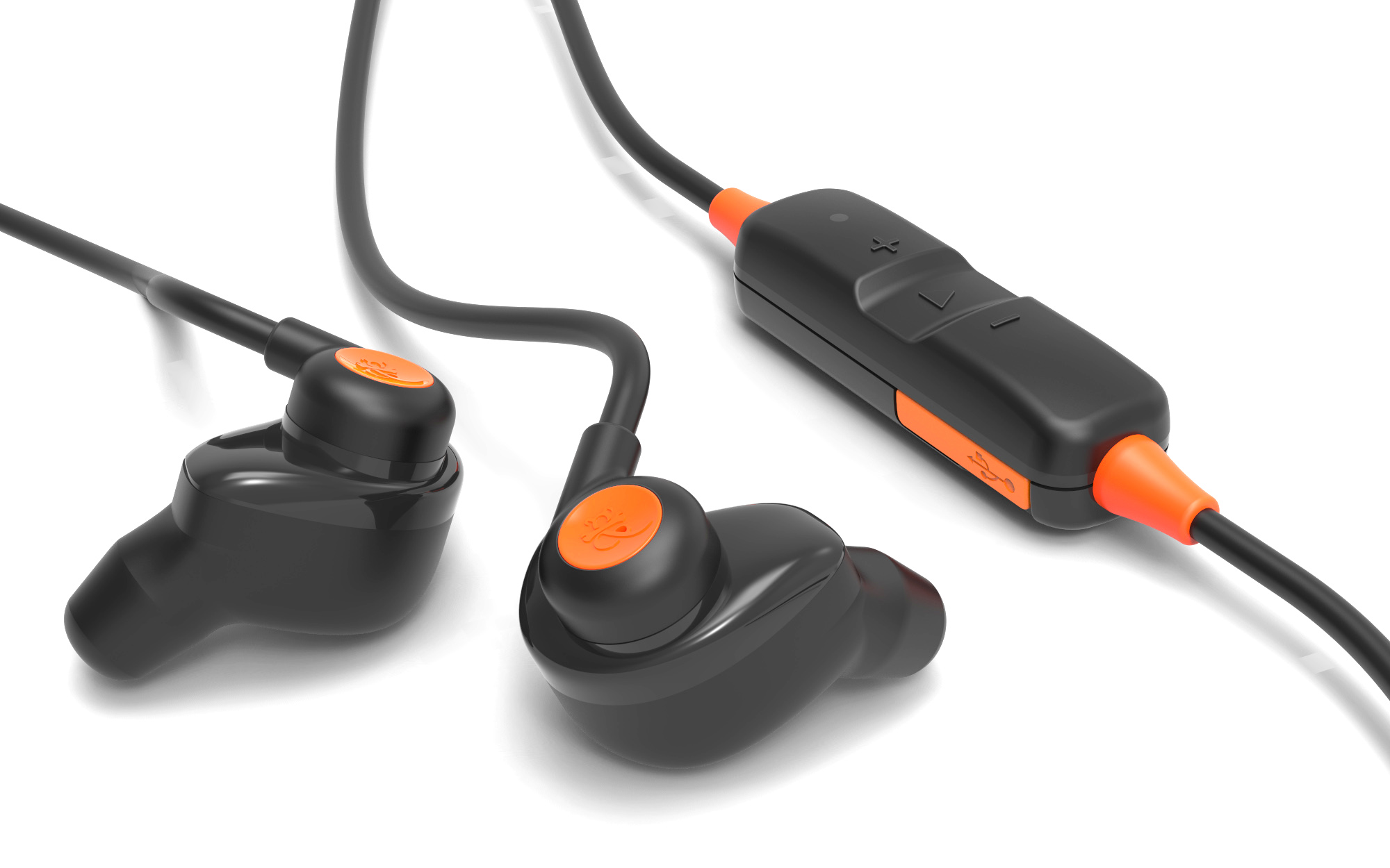 D&B earbuds with remote